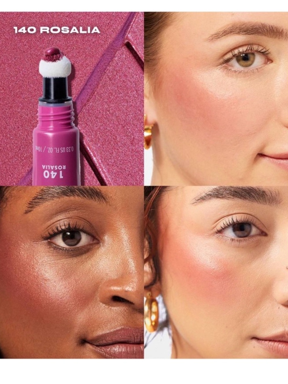 5 x$25 Milani cheek kiss + glow Liquid Blush 140 Rosalia - NEW